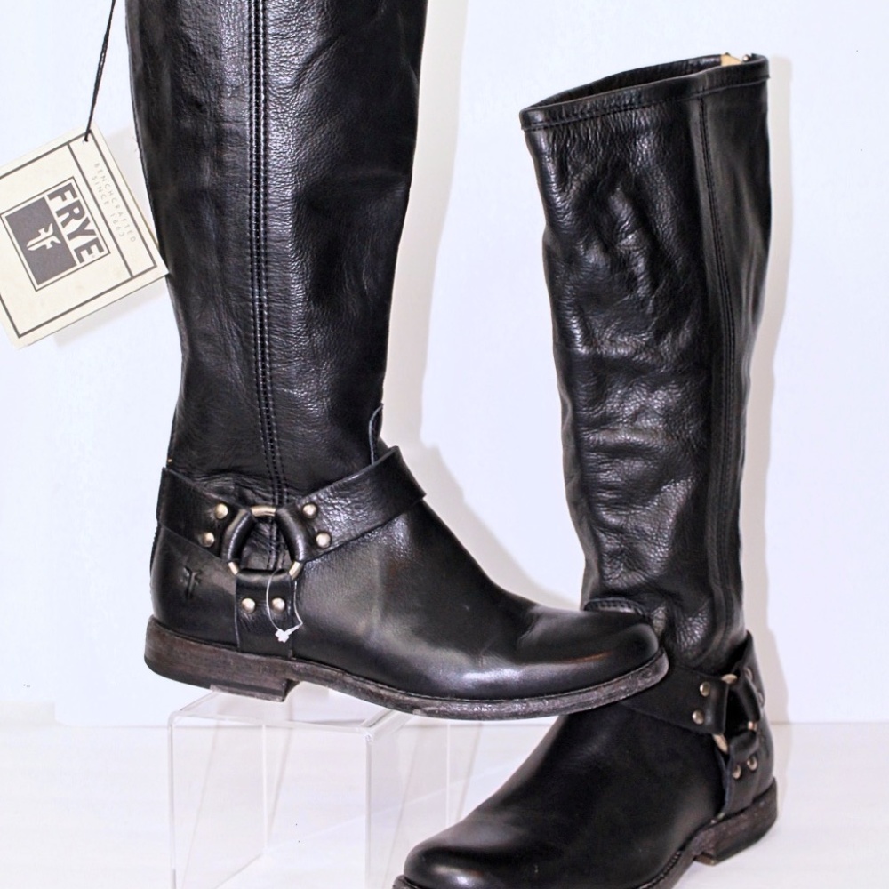 Frye Phillip Harness Riding Boots Size (6)